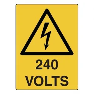 safety hazard signs