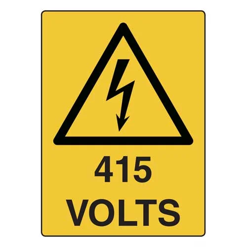 safety hazard signs