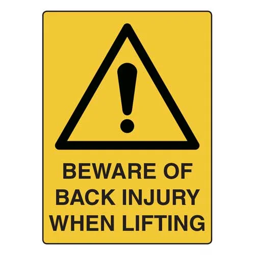 safety hazard signs