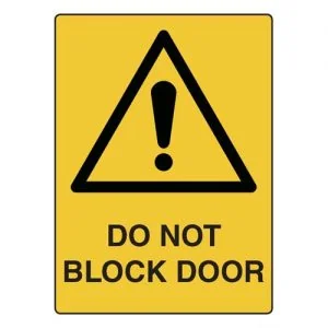 safety hazard signs