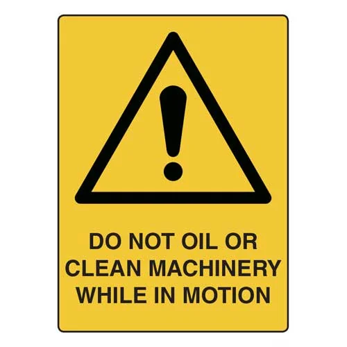 safety hazard signs