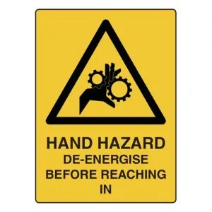 safety hazard signs