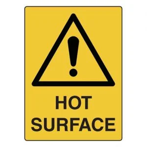 safety hazard signs