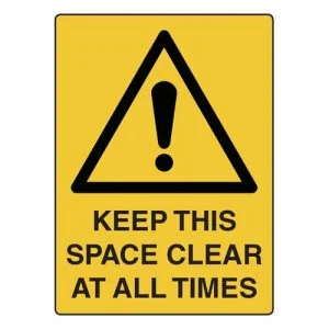 safety hazard signs