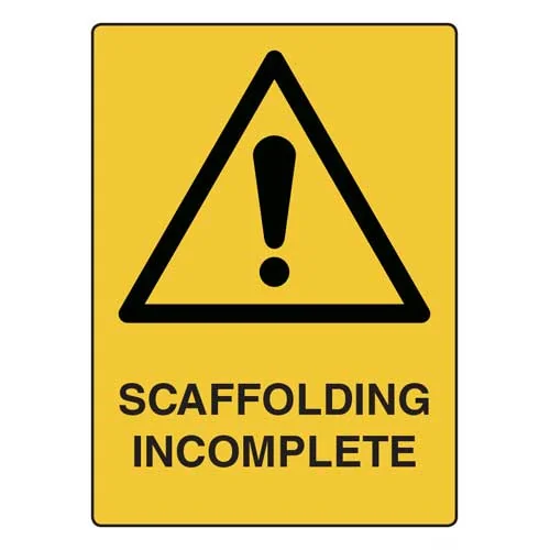 safety hazard signs