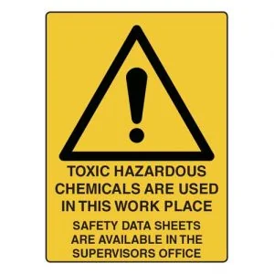 safety hazard signs