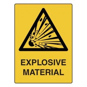 safety hazard signs
