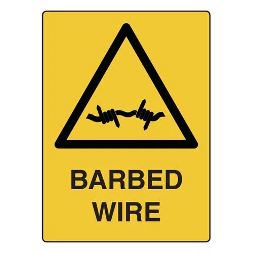 safety hazard signs