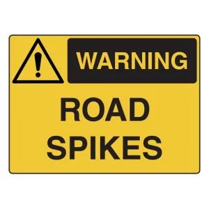 safety hazard signs