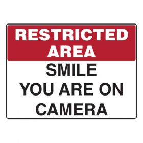 Cameras in Operation | Safety Signs Direct