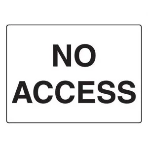 safety hazard signs