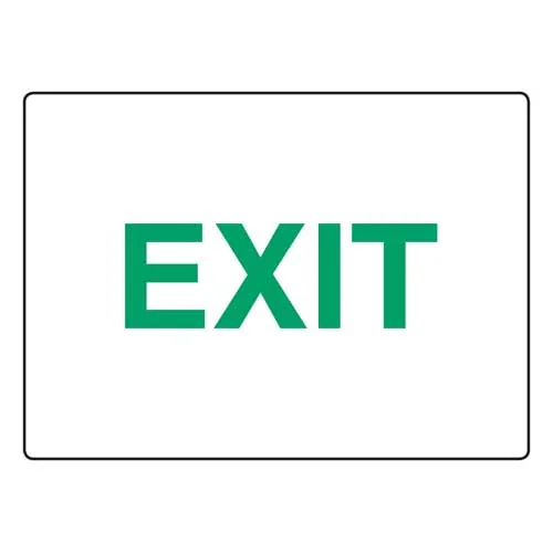 safety hazard signs