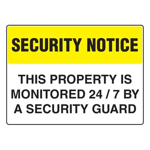 safety hazard signs