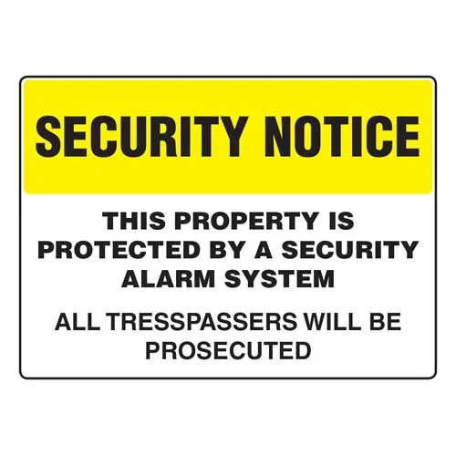 safety hazard signs