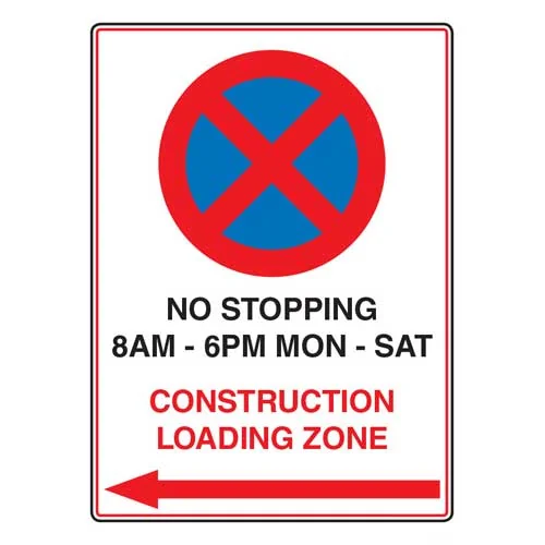 No Stopping Signs