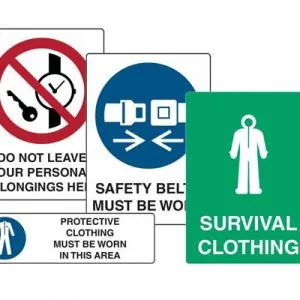 Clothing Signs