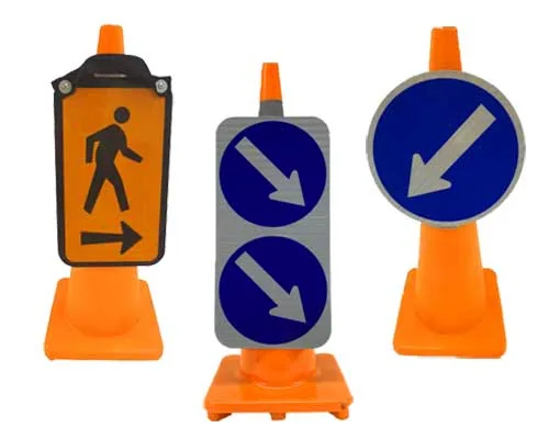 road construction signs