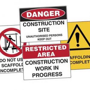 Road Construction Site Signs