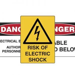 Electrical Hazard Signs