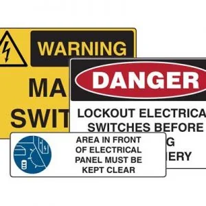Electrical Room Signs