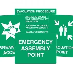 Evacuation Signs
