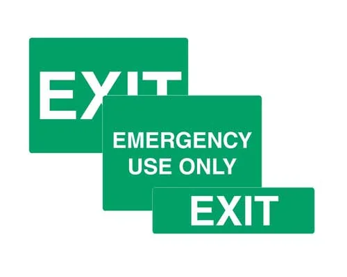 safety hazard signs