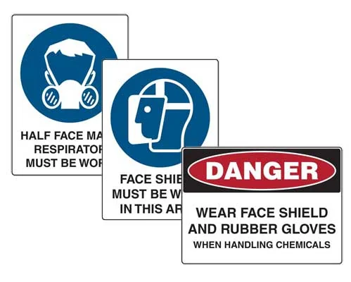 safety hazard signs