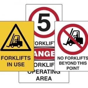 Forklift Signs