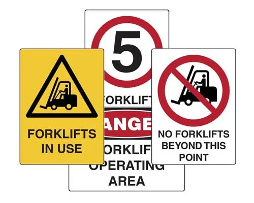 road construction signs
