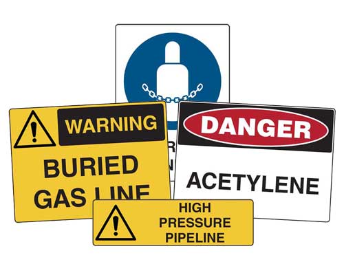 safety hazard signs