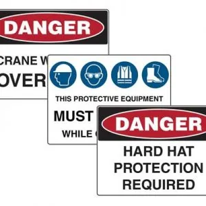 Hard Hat Signs