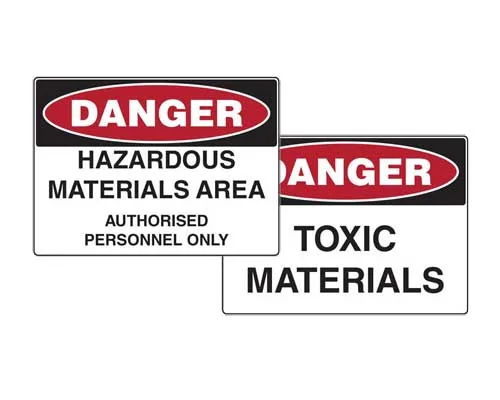 Safety Hazard Signs