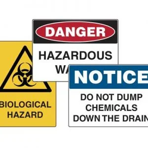 Hazadous Waste Signs