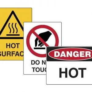 Hot Surface Signs