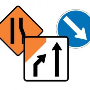 Lane Management Signs