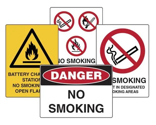 safety hazard signs