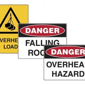 Overhead Hazard Signs