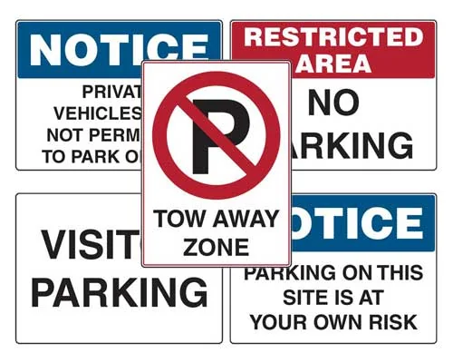 safety hazard signs