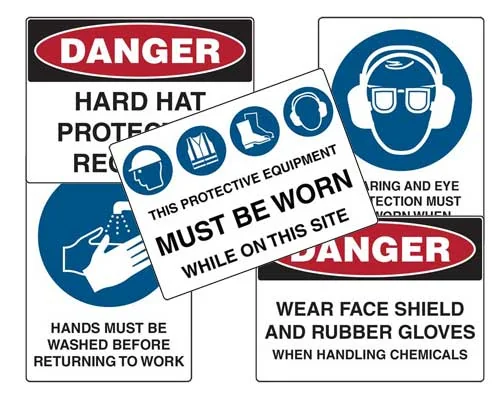 road construction signs