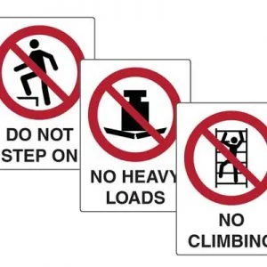 Prohibited Signs
