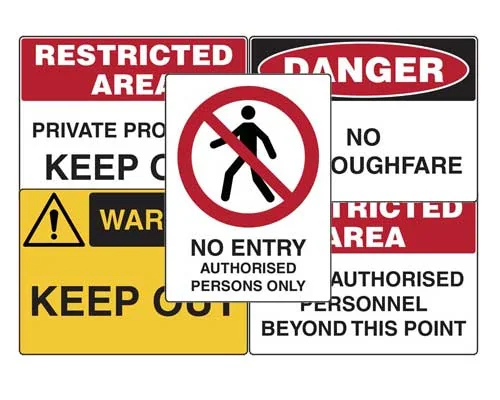 road construction signs