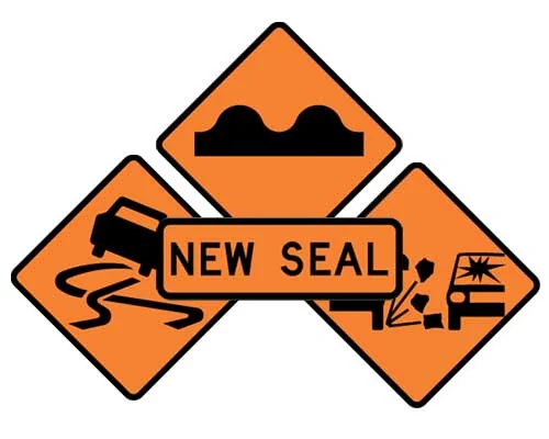 road construction signs