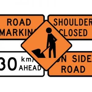 Road Worker Signs
