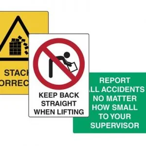 Safety Awareness Signs