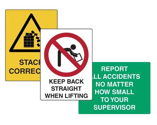 road construction signs