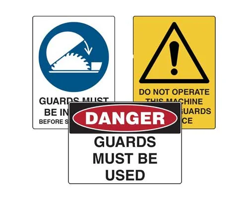 safety hazard signs
