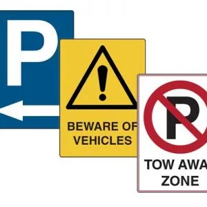 Traffic & Parking Signs